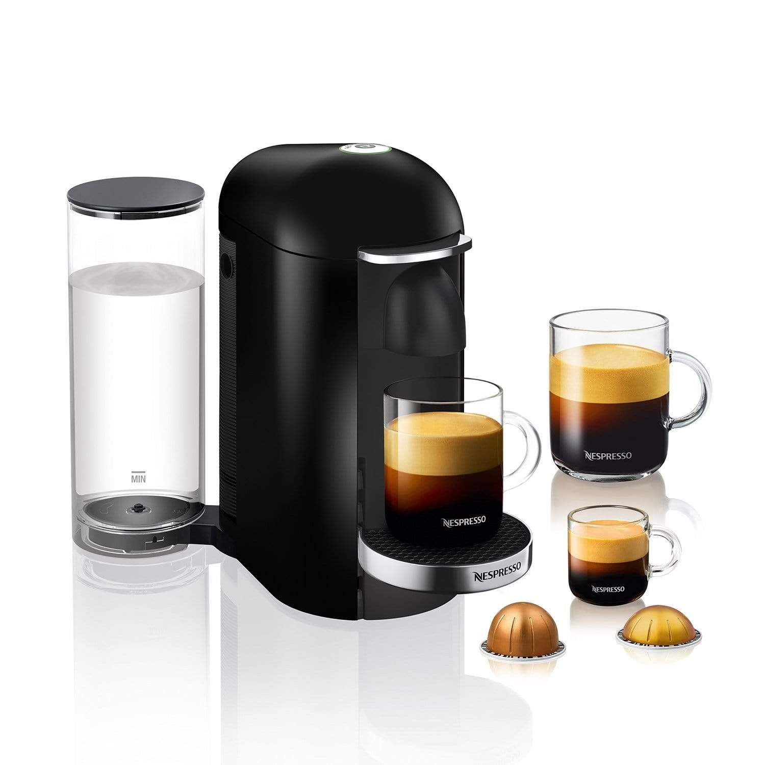 Nespresso Coffee Machine - Black Deluxe GCB2-GB-BK-NE1 –