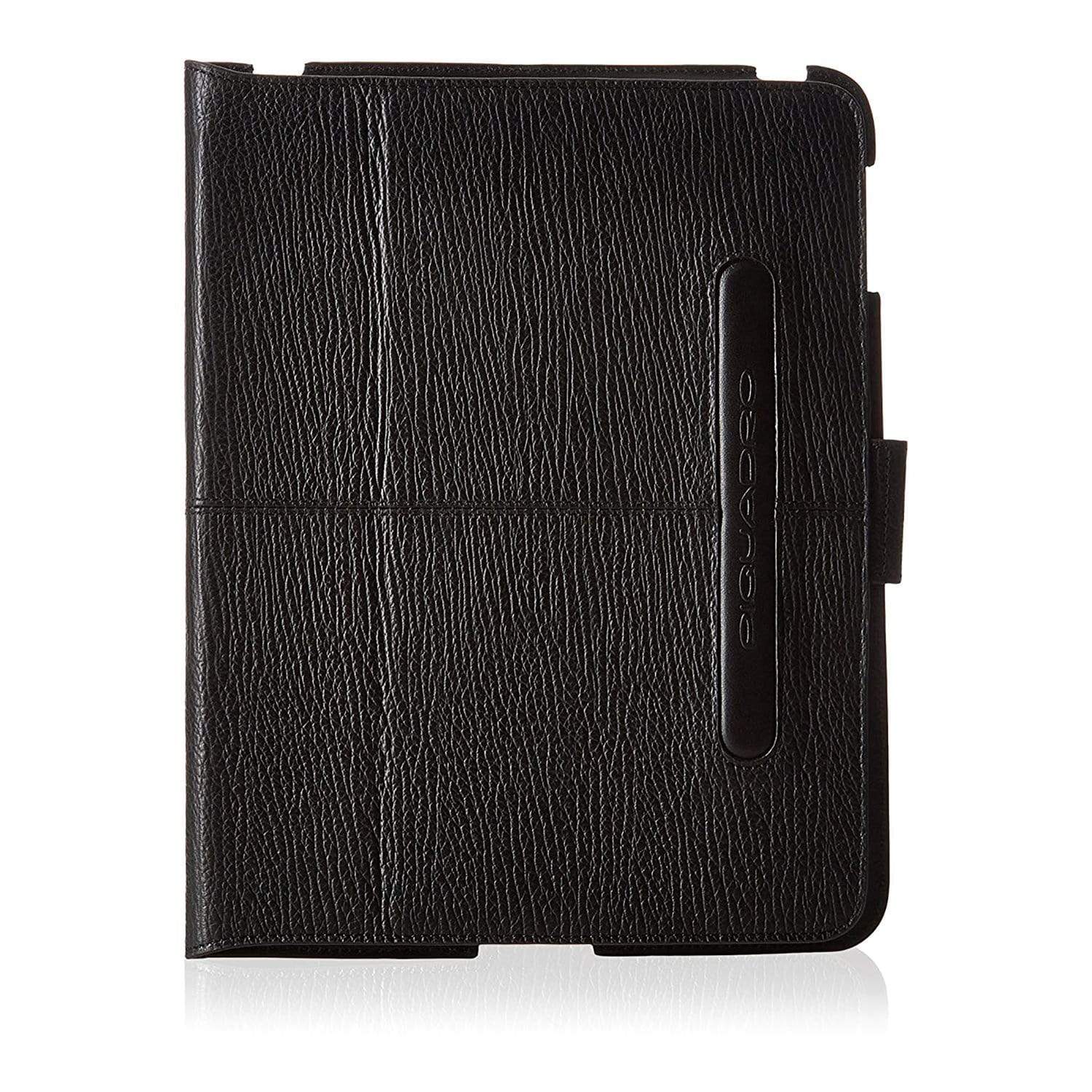 Piquadro Square Ipad Stand Up Case - Black - AC2691SI/N - Jashanmal Home