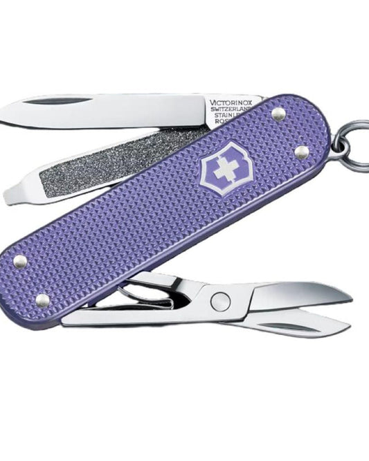 Victorinox  Classic Sd Alox 58 Mm Electric Lavender with 5 function - 0.6221.223G