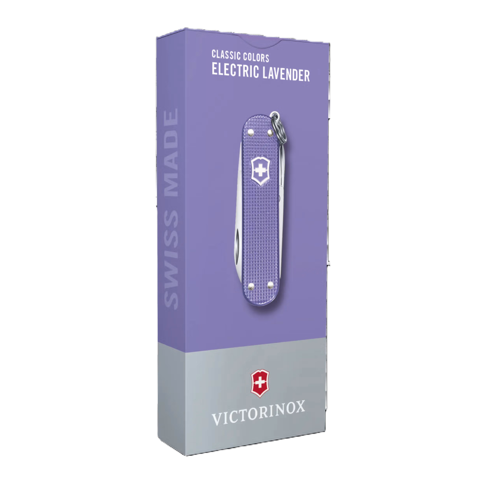 Victorinox  Classic Sd Alox 58 Mm Electric Lavender with 5 function - 0.6221.223G