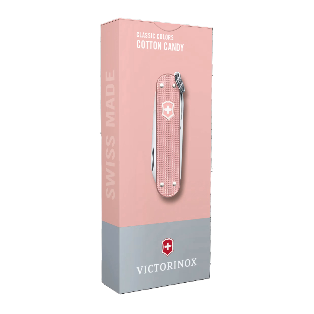 Victorinox  Classic Sd Alox 58 Mm Cotton Candy with 5 function - 0.6221.252G