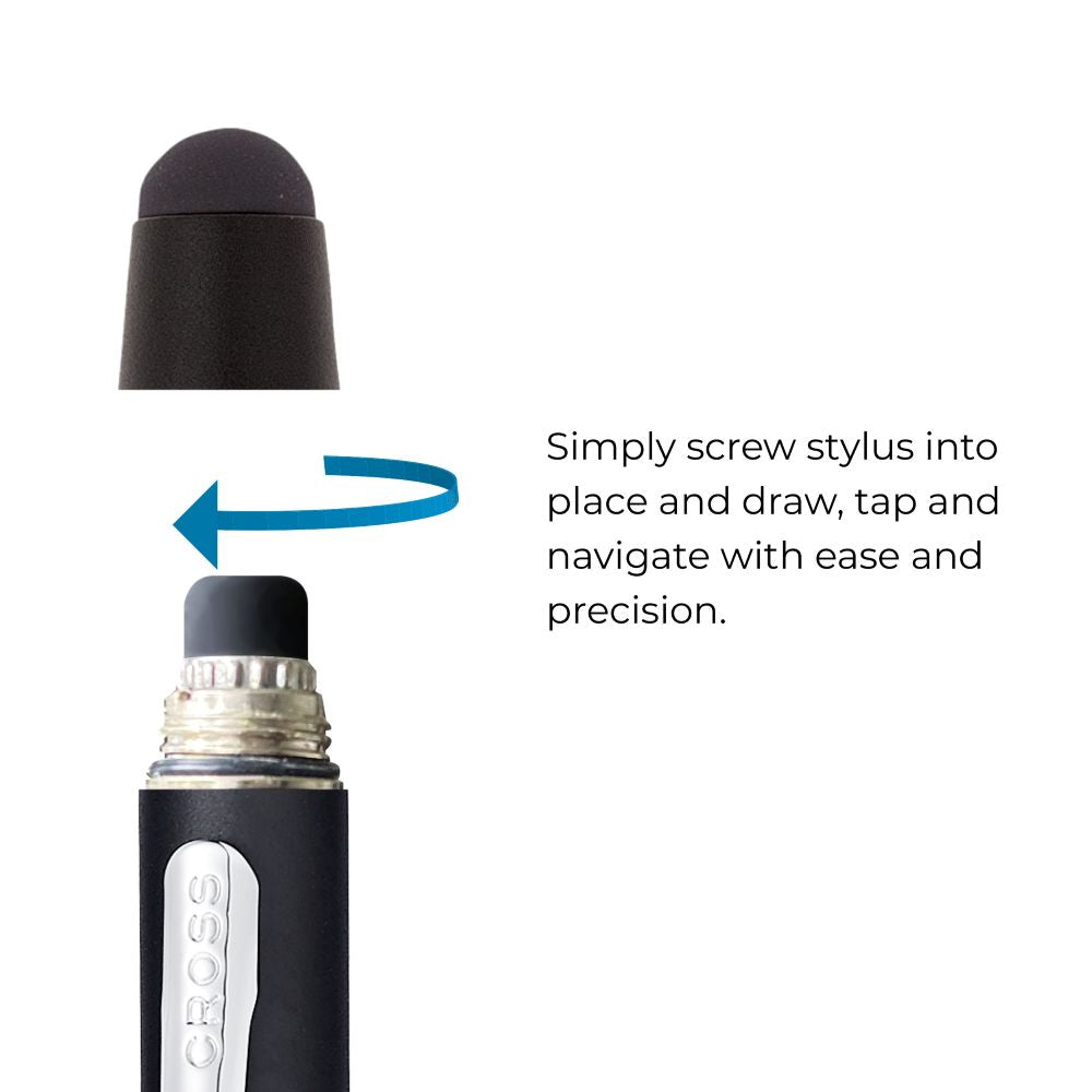 Cross Tech3+™ Satin Black Multifunction Pen AT0090-3