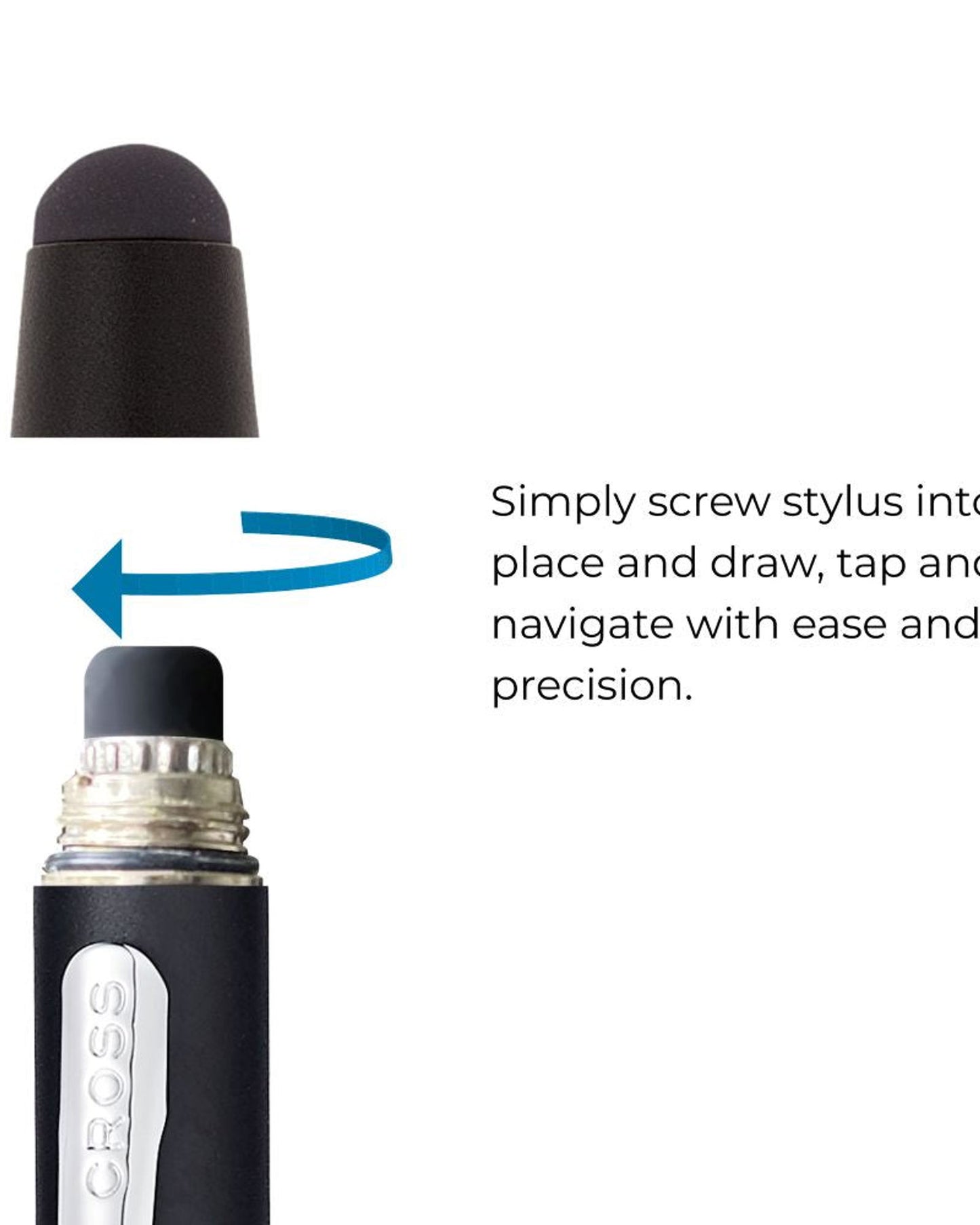 Cross Tech3+™ Satin Black Multifunction Pen AT0090-3