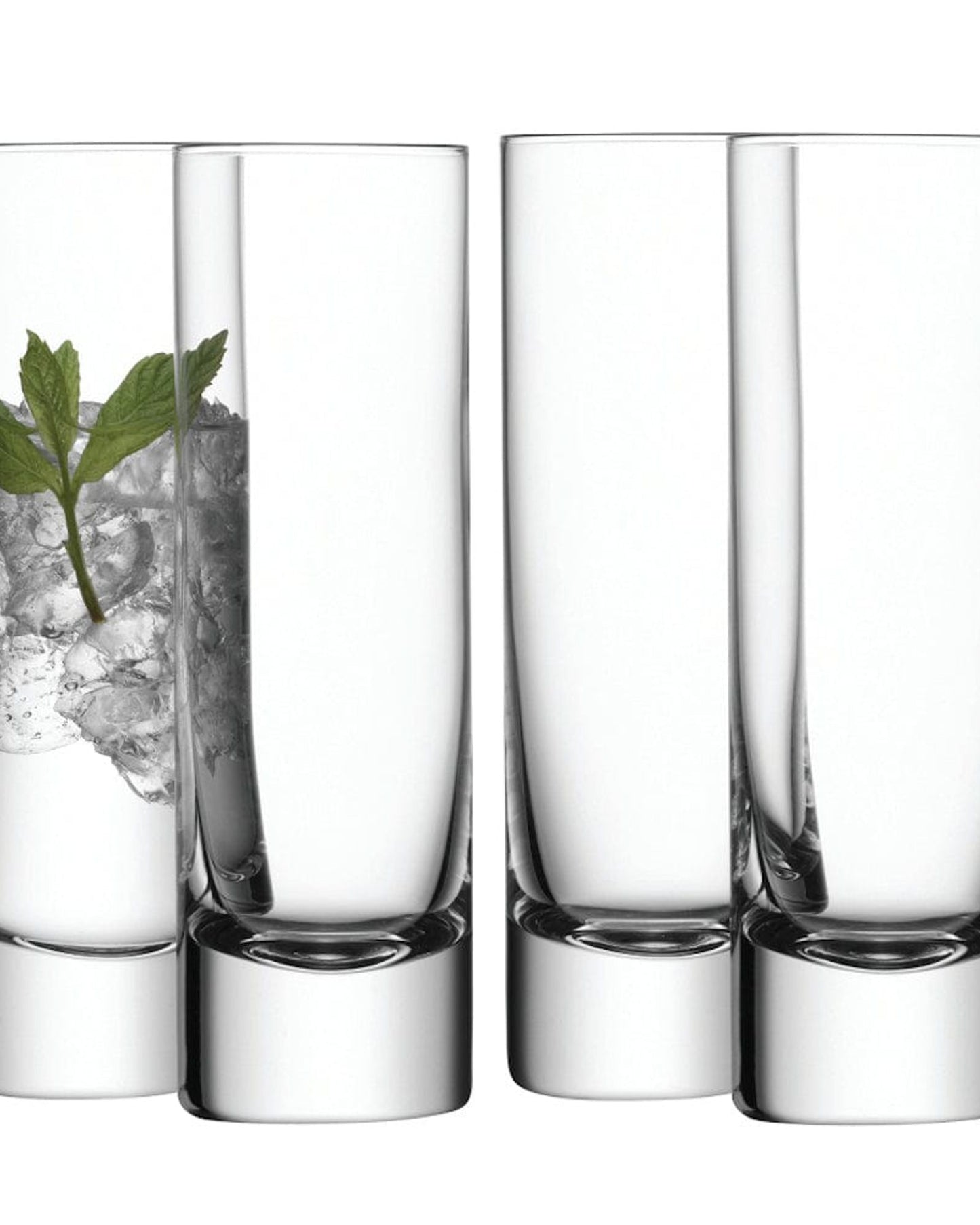 Lsa Bar Long Drink Glass  Clearx 4