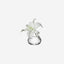 Lsa Flower Sprig Vase Clear