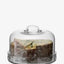 Serve Plate & Dome Ø24cm/Ø22cm  Clear
