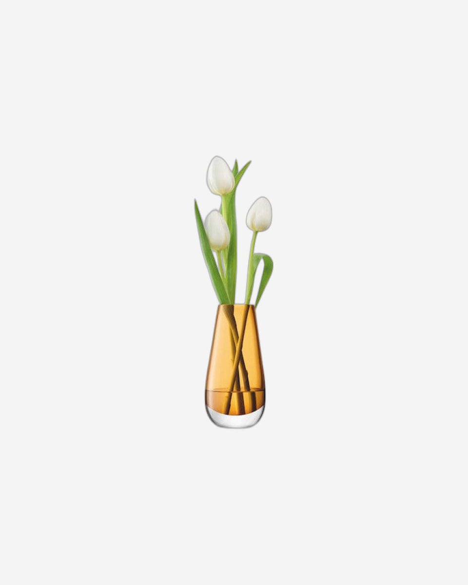 Lsa Flower Colour Bud Vase Amber