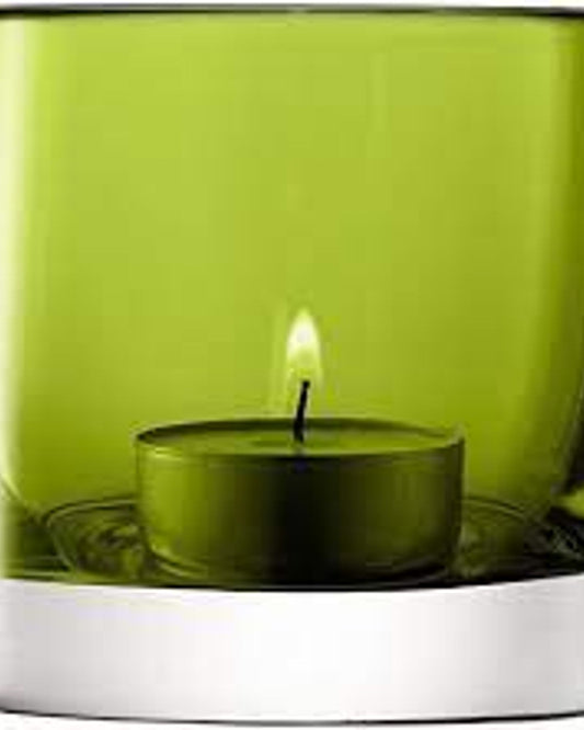 Lsa Light Colour Tealight Holder  Olive
