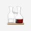 Wine Water & Wine Carafe Set & Oak Base 1.2L/1.4L