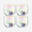 Pearl Tealight Holder Mother of Pearl x 4