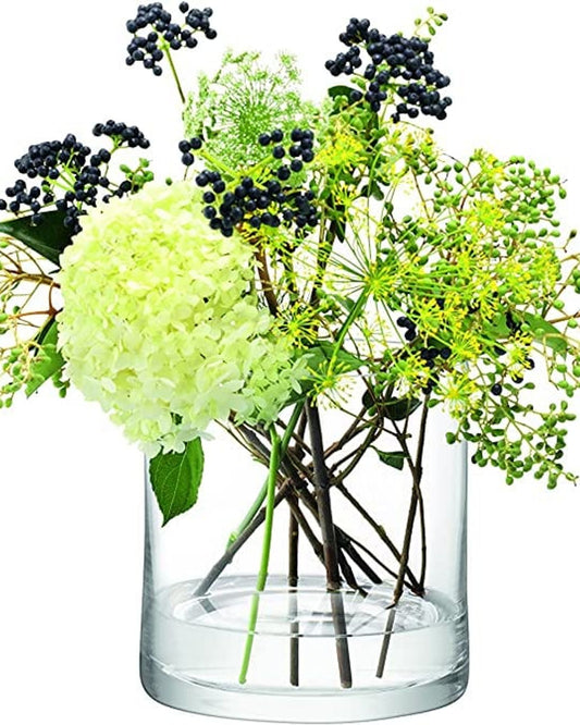 Lsa Column Vase/Candleholder Clear