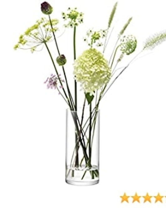 Lsa Column Vase Clear