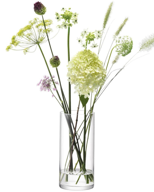 Lsa Column Vase Clear
