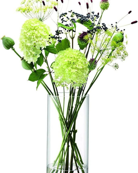 Lsa Column Vase/Candleholder  Clear