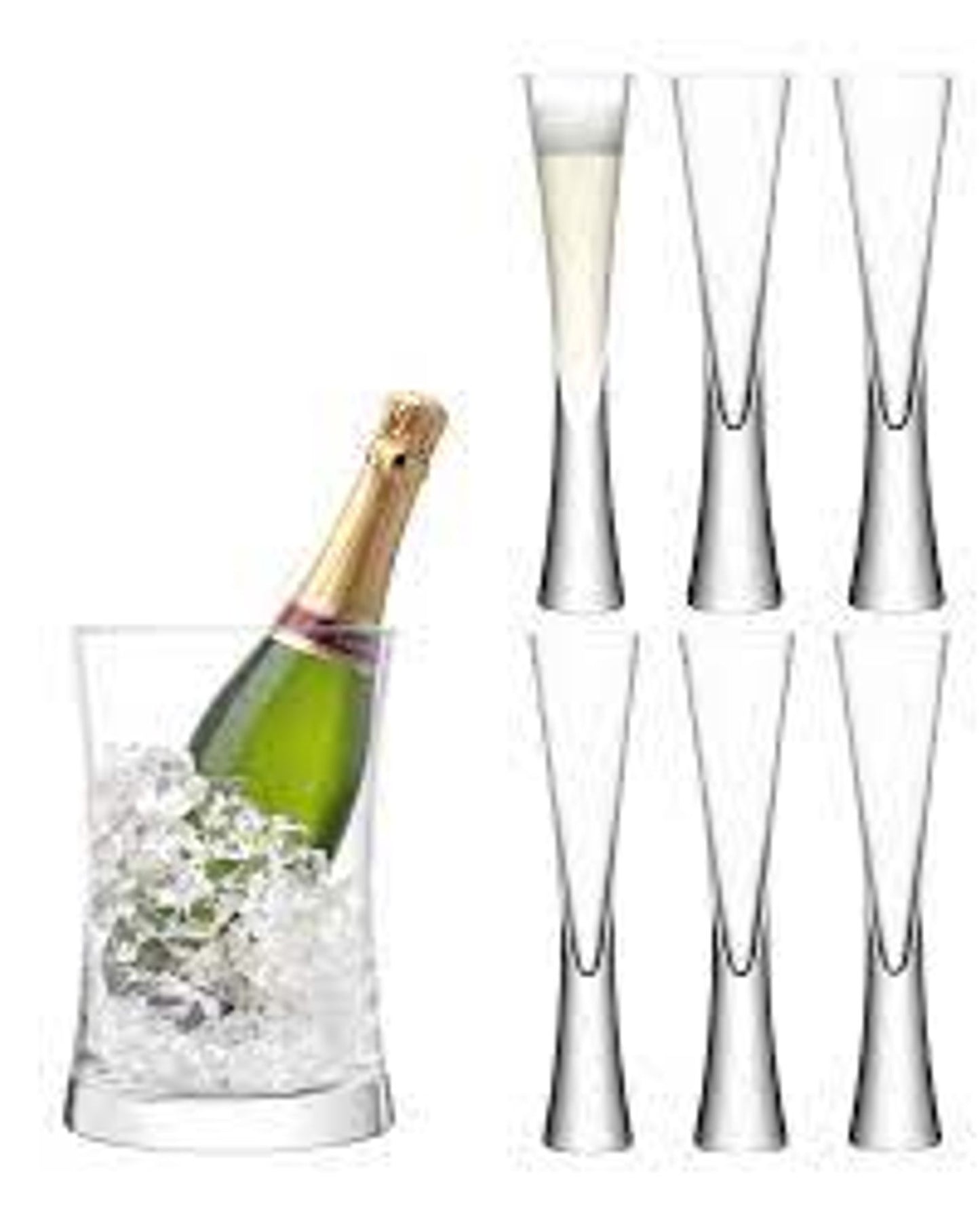 Lsa Moya Serving Set Clear