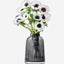 Pleat Vase H20cm Grey