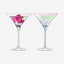 Pearl Cocktail Glass Mother of Pearl x 2