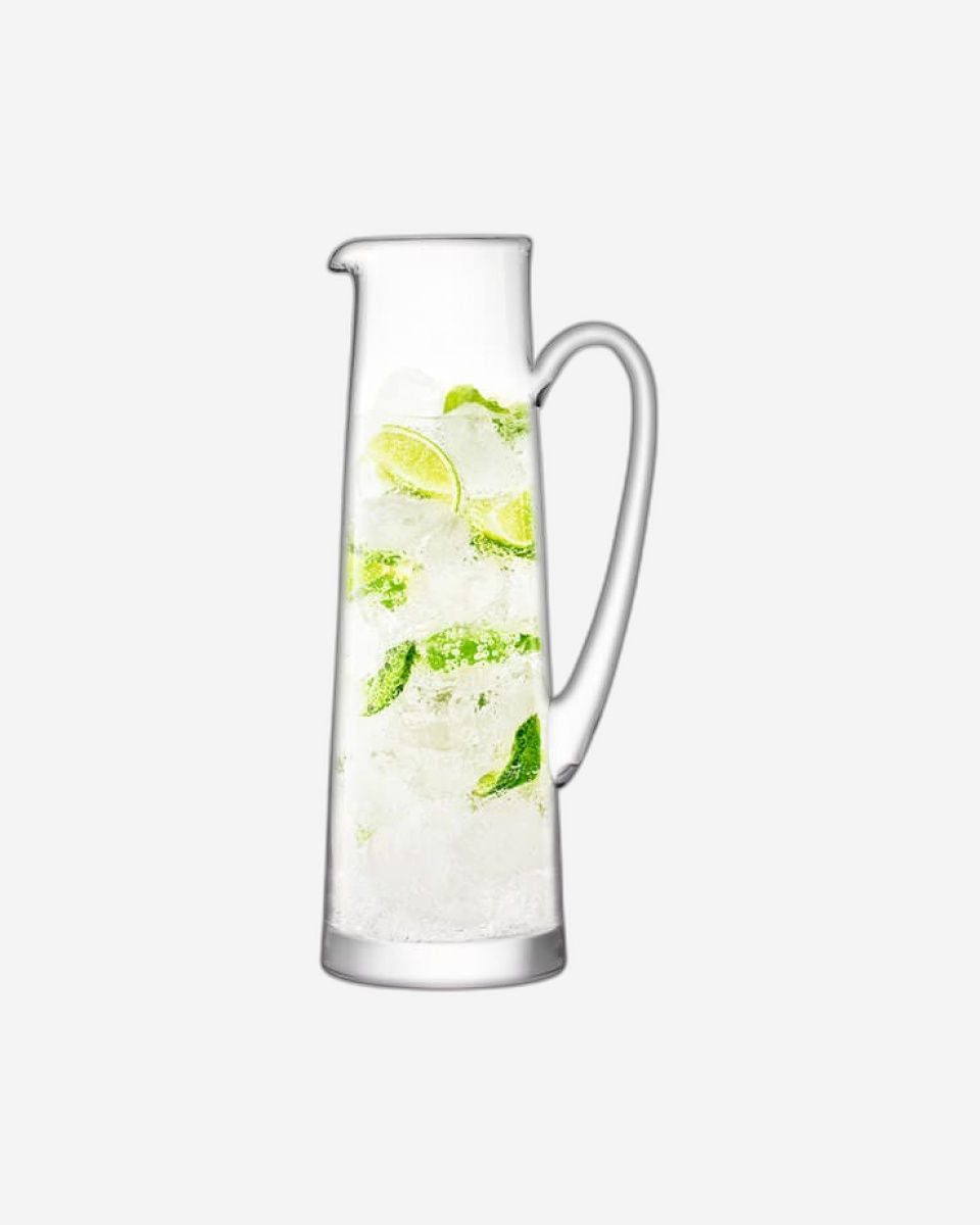 Lsa Bar Tall Tapered Jug Clear