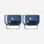Utility Tealight Holder H6cm Sapphire x 2