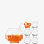 Rum Punchbowl Set Clear