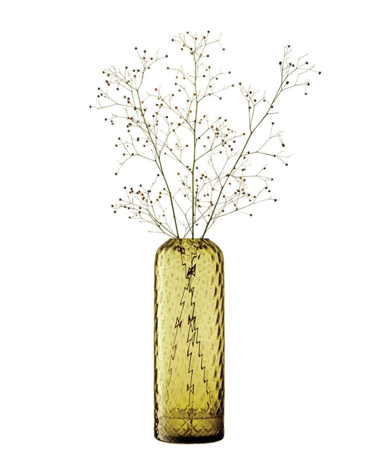 Lsa Dapple Vase  Woodland Green