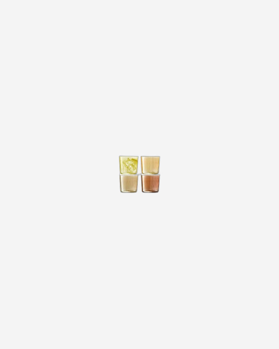 Lsa Gems Tumbler  Assorted Amber X 4