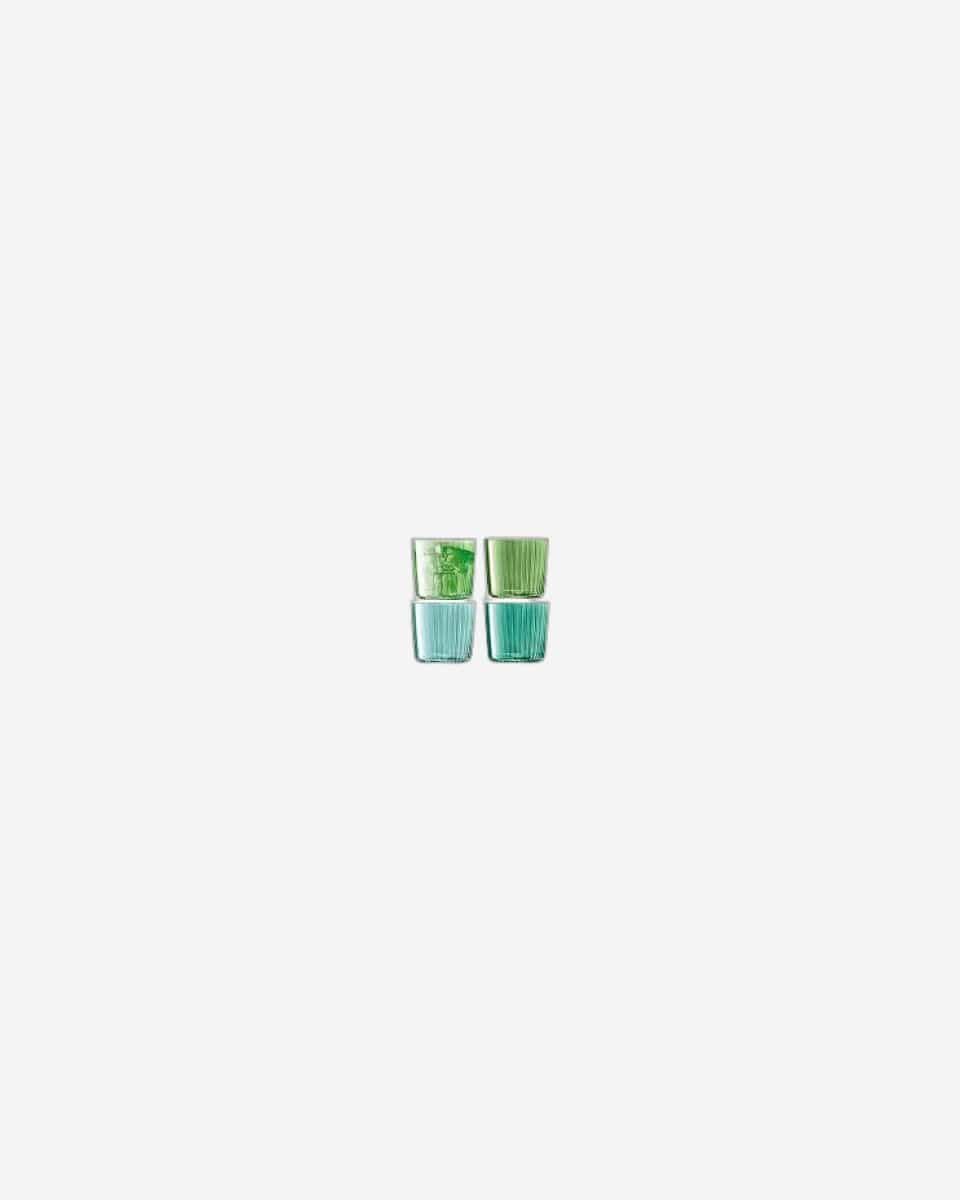 Lsa Gems Tumbler Assorted Jade X 4