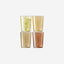 Lsa Gems Tumbler Assorted Amber X 4