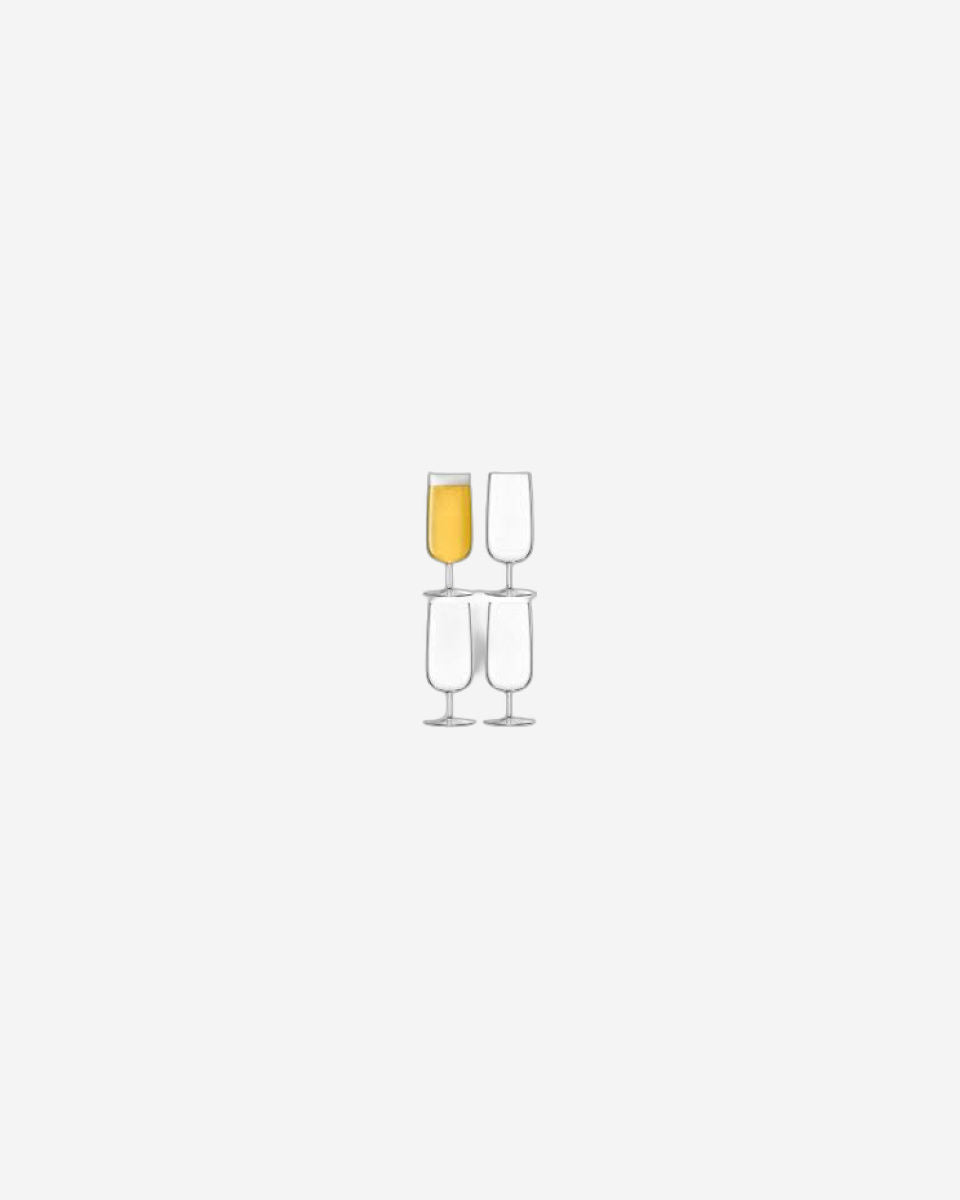 Borough Pilsner Glass 440ml x 4