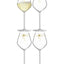 Lsa Century Champagne Tulip Glass Gold X 4