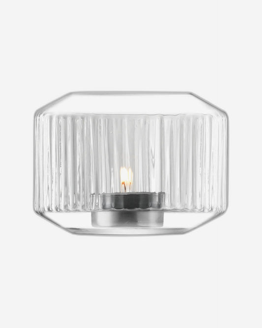 Rotunda Tealight Holder/Vase H7cm Clear