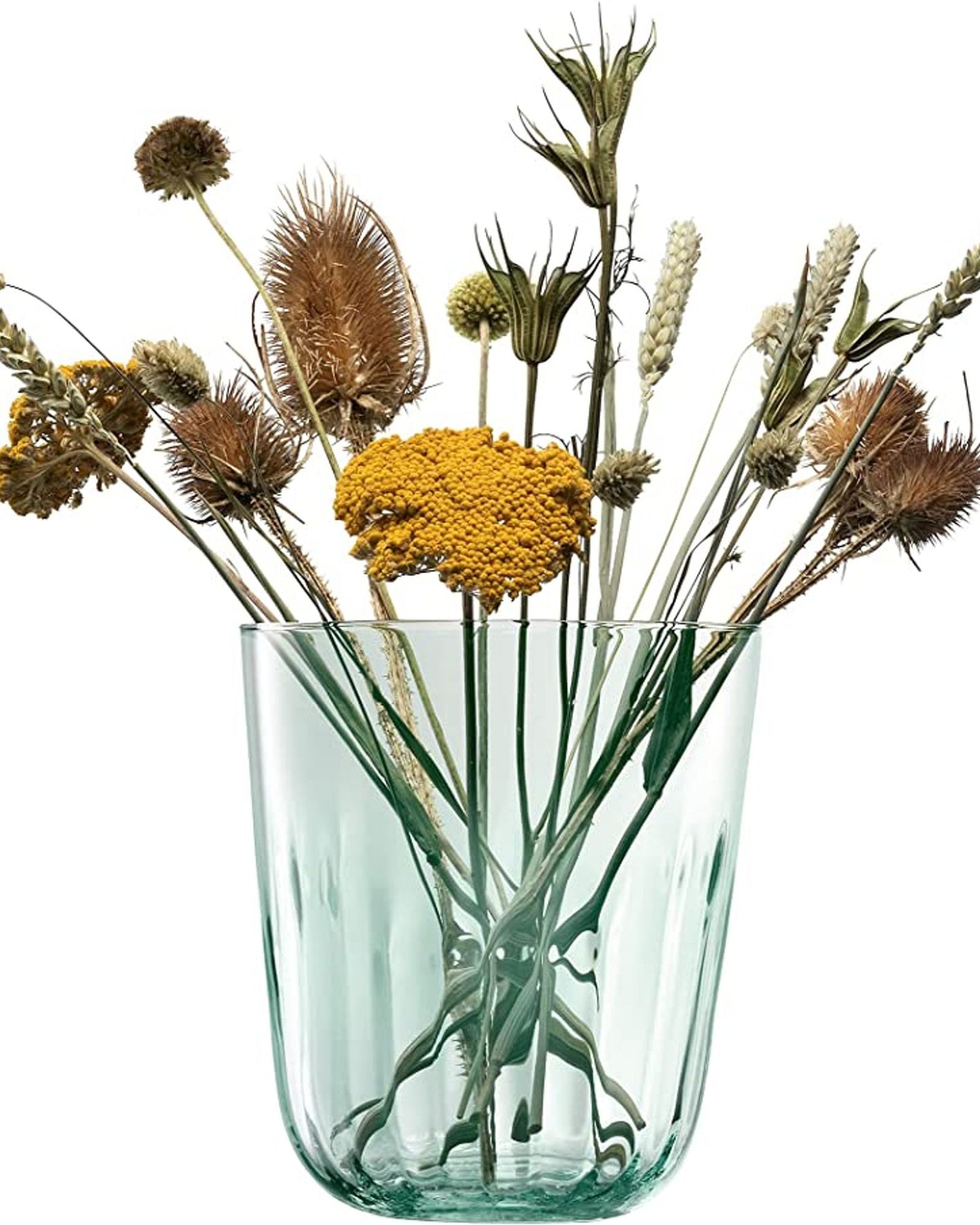 Lsa Mia Vase/Lantern Recycled/Part Optic