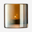 Lsa Epoque Tealight Holder Amber/Lustre