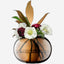 Lsa Epoque Vase Amber/Lustre