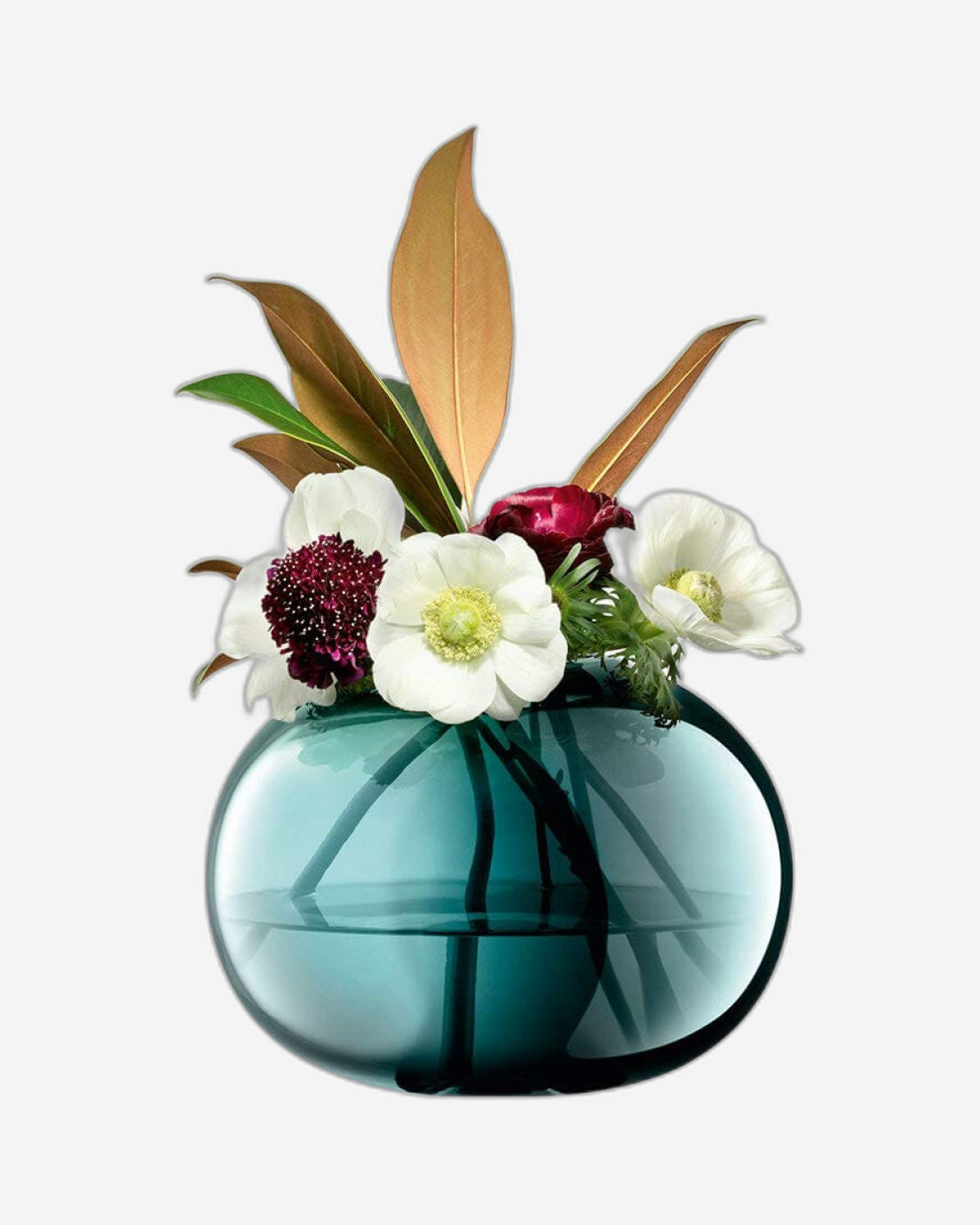 Lsa Epoque Vase Peacock/Lustre