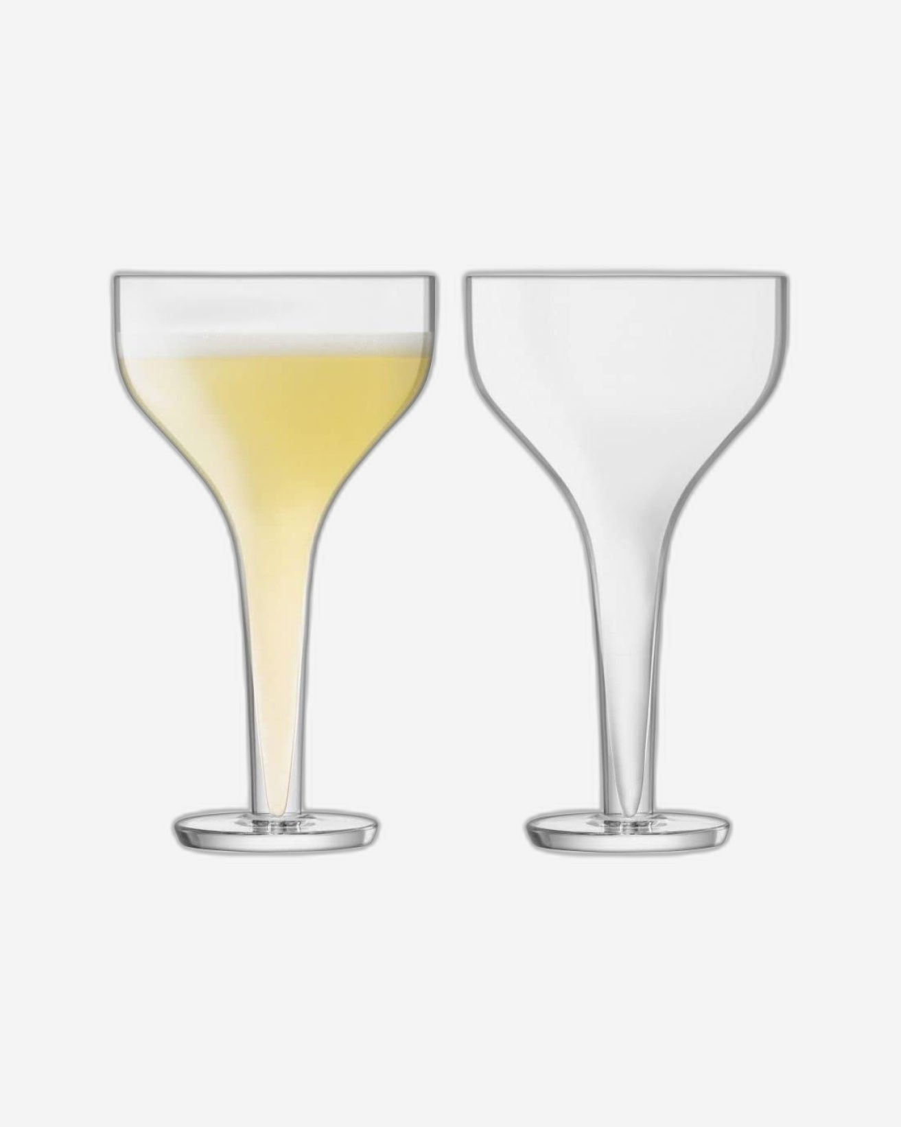 Lsa Epoque Cocktail Saucer Clearx 2