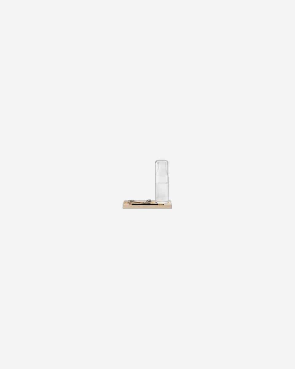 Plateau Carafe Set L28cm  Clear/Ash/Cork