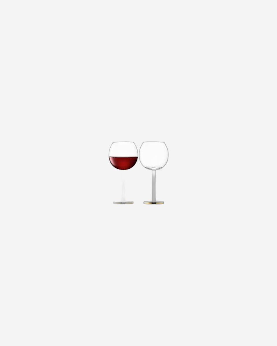 Lsa Luca Wine Goblet Gold X 2