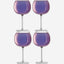Lsa Aurora Balloon Glass Polar Violet X 4