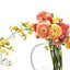 Lsa Flower Curved Bouquet Vase  Clear