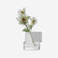 Tier Lantern/Vase H13.5cm Clear