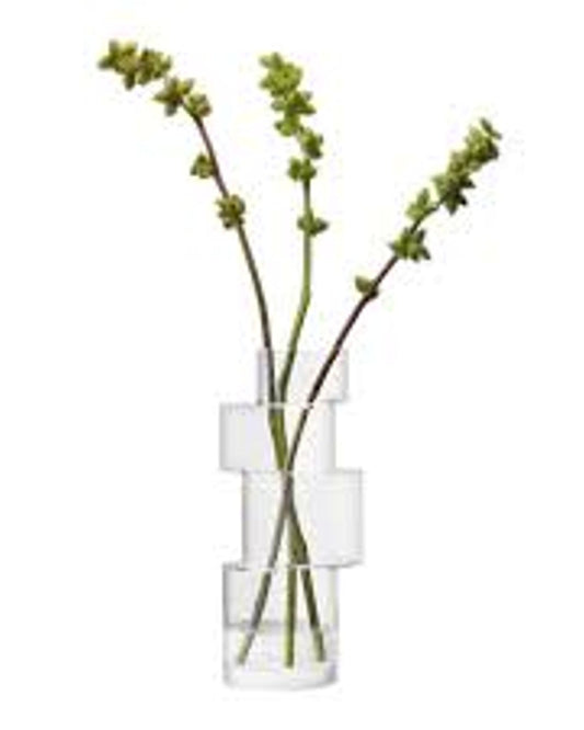 Tier Vase H35cm Clear