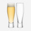 Lsa Bar Lager Glass Clear X 2