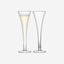 Lsa Bar Hollow Stem Flute Clear X 2