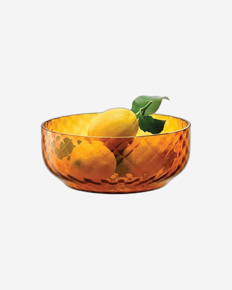 Lsa Dapple Bowl Sun Amber