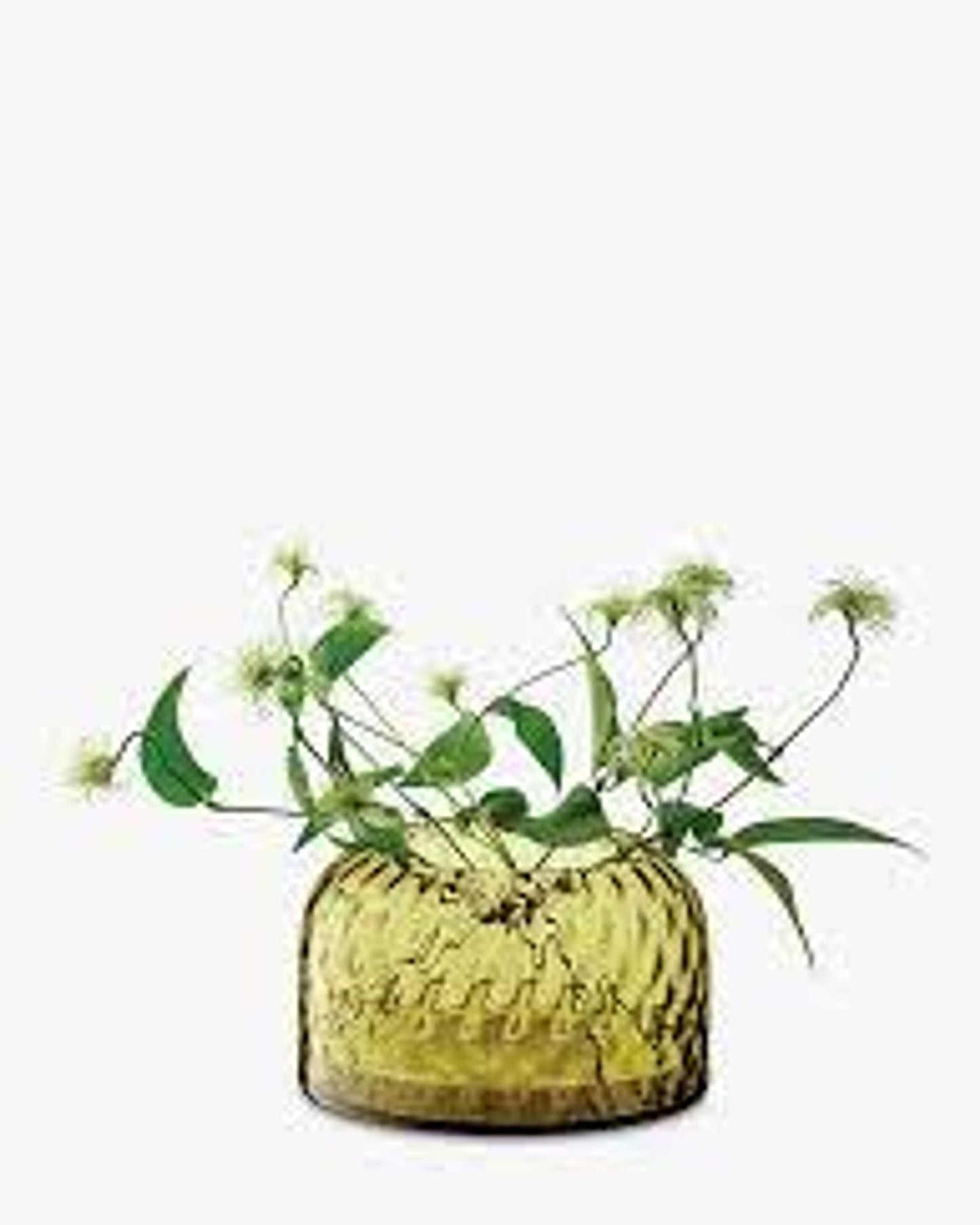 Lsa Dapple Vase Woodland Green