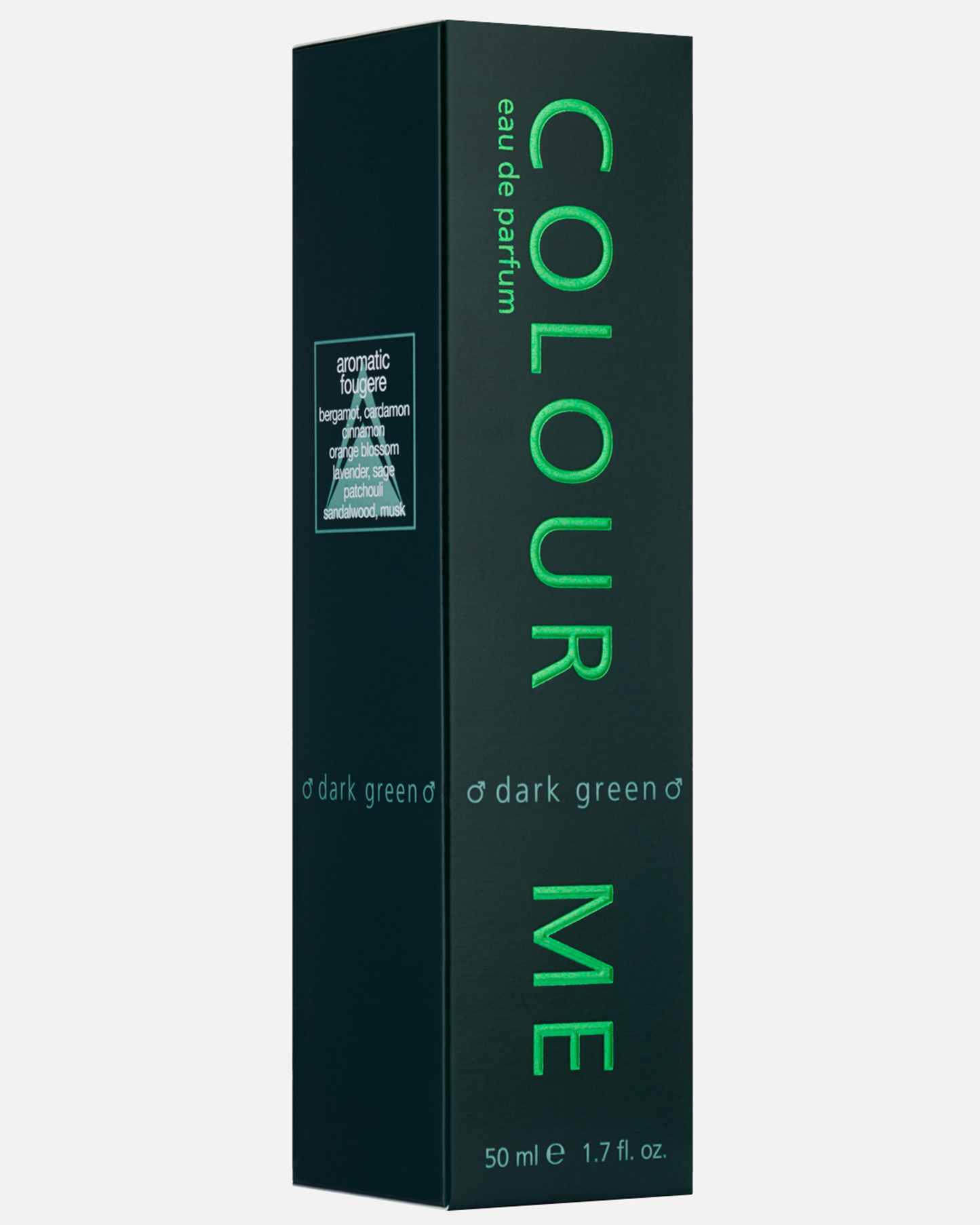 Colour Me Dark Green Eau De Parfum 50Ml