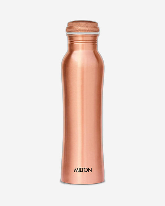 Milton Copperas 1000 Bottle, 950Ml, 100% Pure Copper, Bpa Free, Leak Proof, Office Bottle, Boosts Immunity, Supports Digestive & Liver Health, Ayurveda Inspired