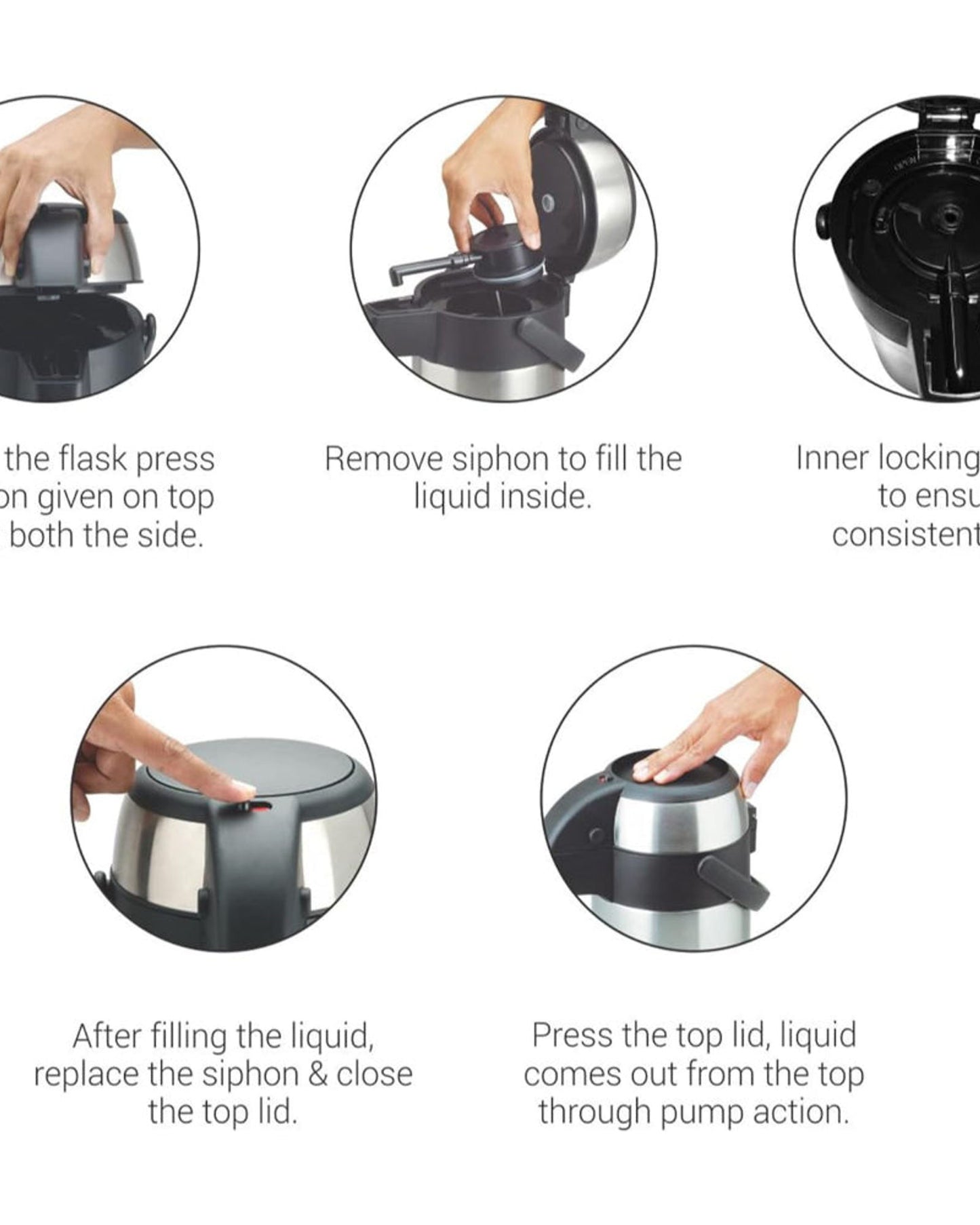 Milton Thermosteel Vaccum Insulated Beverage Dispenser 3000 (Steel, 3.09Litre)