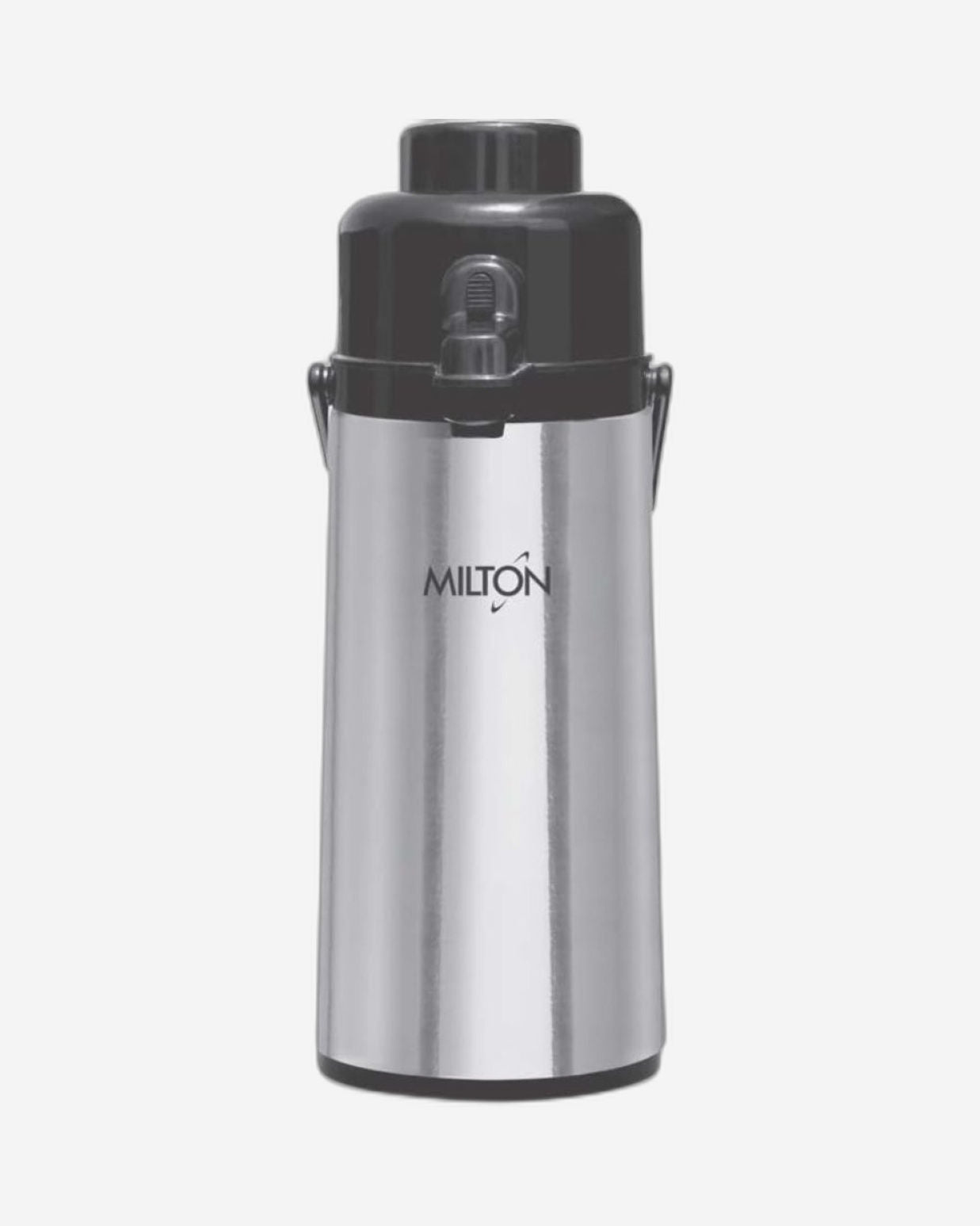 Milton Thermosteel Vaccum Insulated Flask Majesty Dlx 2500 (Steel, 2.41 Litre)